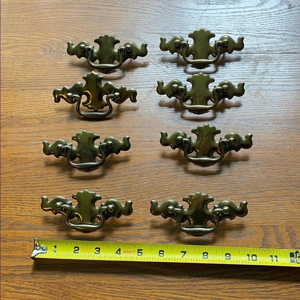 Antique drawer pulls enhance your